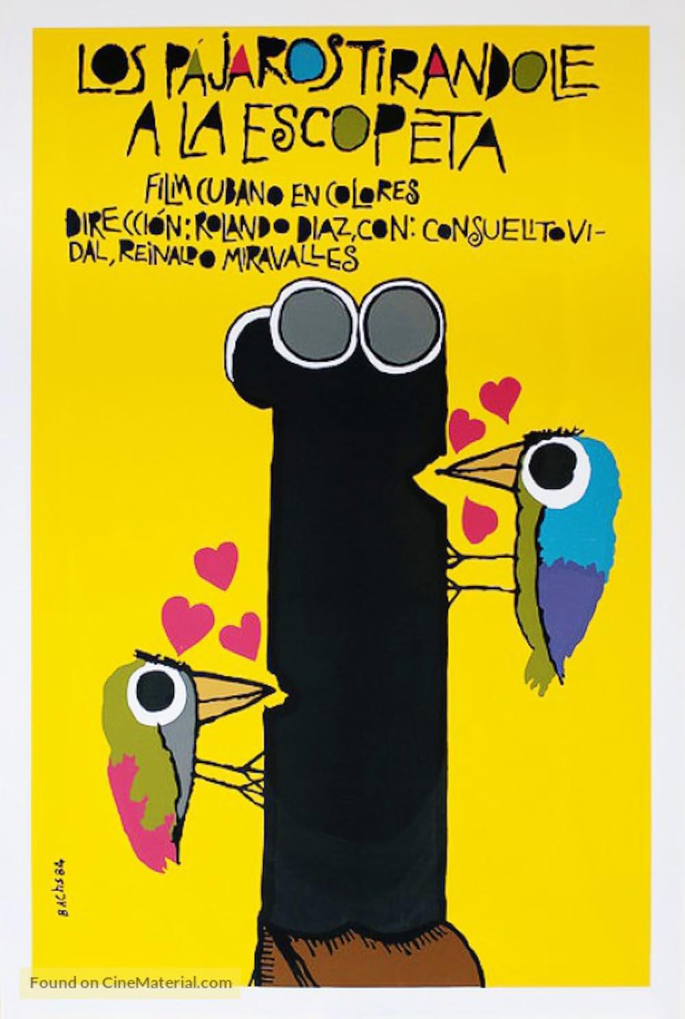 Poster de Los pájaros tirándole a la escopeta