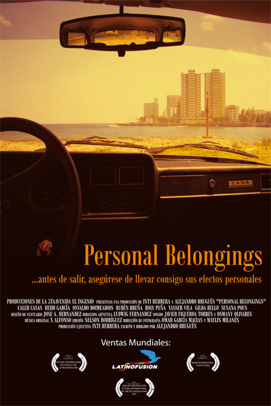 Poster de Personal Belongings (2006) - Dir. Alejandro Brugués